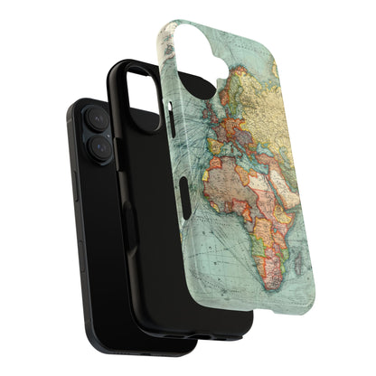 World Map iPhone Case