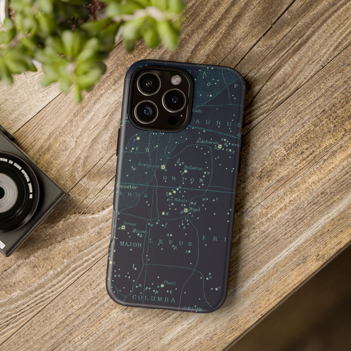 Stargazer Orion iPhone Case | Vintage Constellations Map