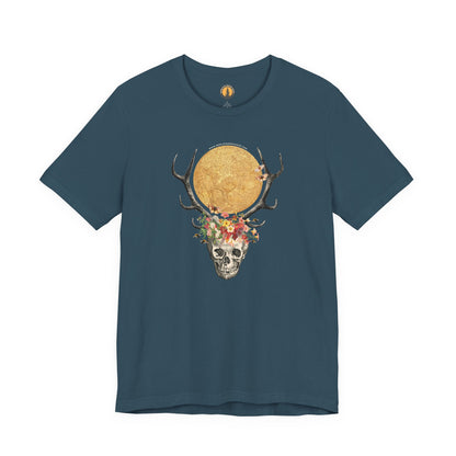Bohemian Skull & Antlers Tee
