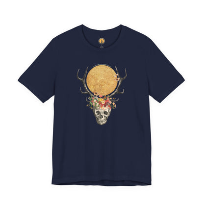 Bohemian Skull & Antlers Tee