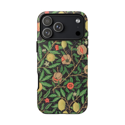 Pomegranate Pattern Antique Arts & Crafts iPhone Case