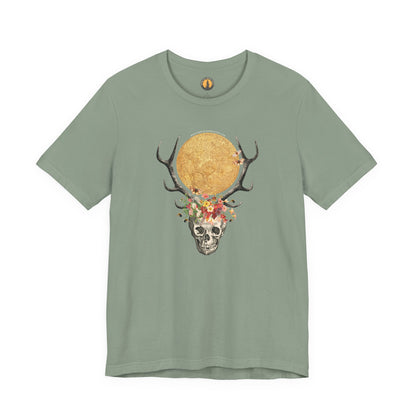Bohemian Skull & Antlers Tee