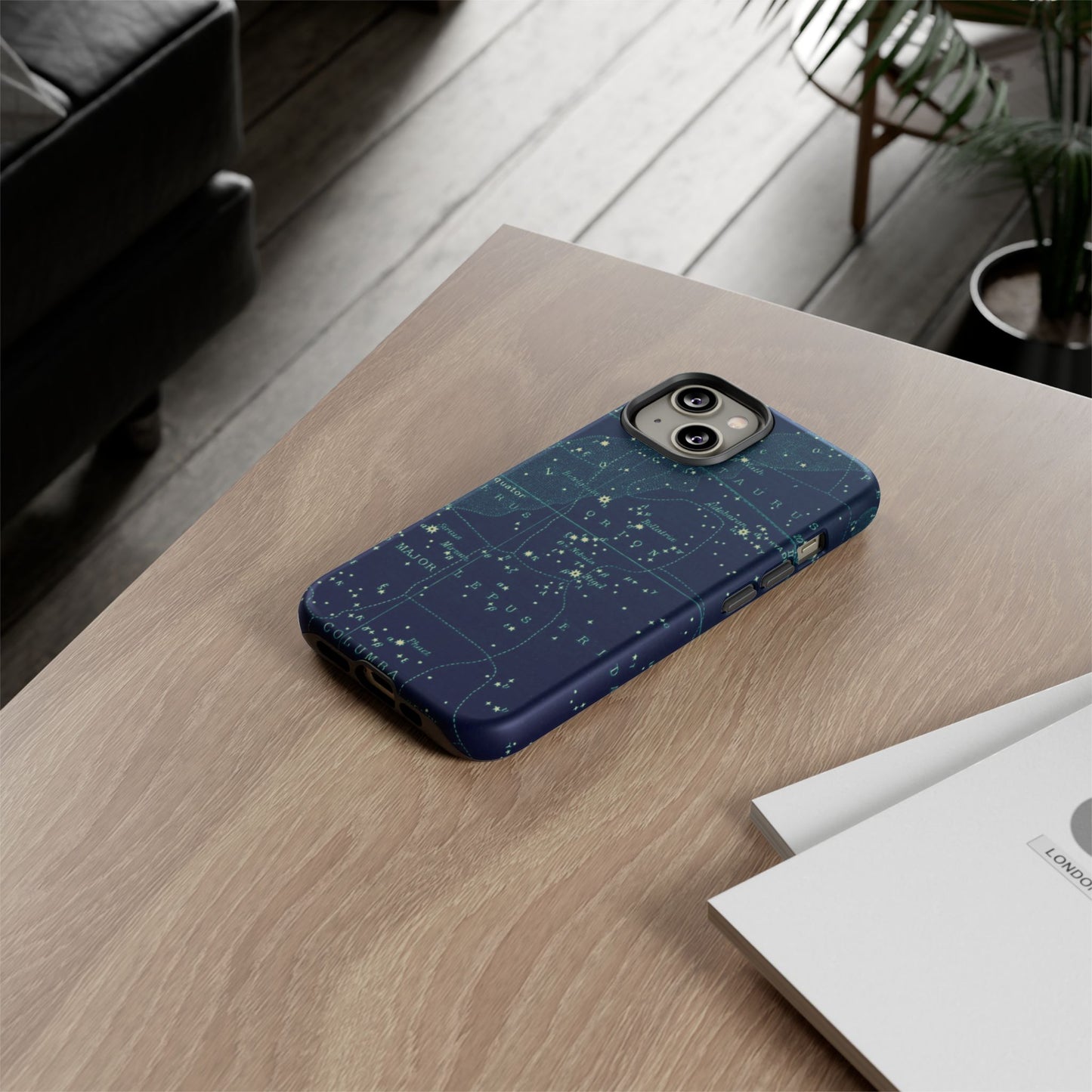 Stargazer Orion iPhone Case | Vintage Constellations Map
