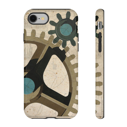 Antique Industrial Cog Wheels iPhone Case