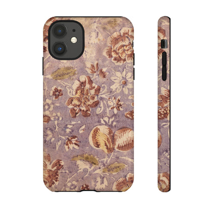 Vintage Lavender & Rose Fruit & Floral iPhone Case