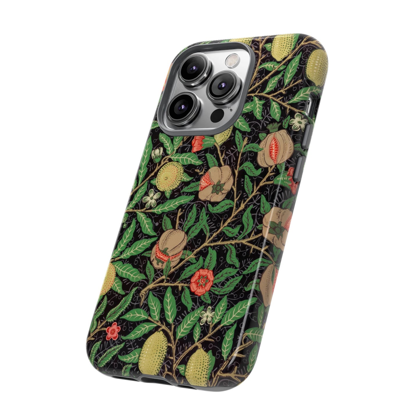 Pomegranate Pattern Antique Arts & Crafts iPhone Case