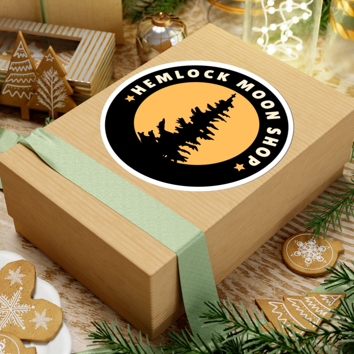 Hemlock Moon Shop Sticker (4 sizes)