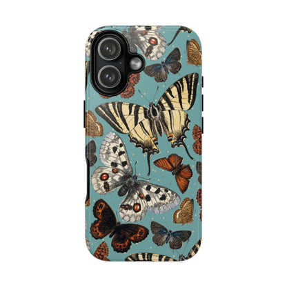 Butterflies Vintage Illustration iPhone Case