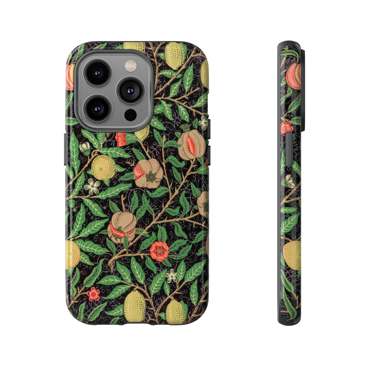 Pomegranate Pattern Antique Arts & Crafts iPhone Case