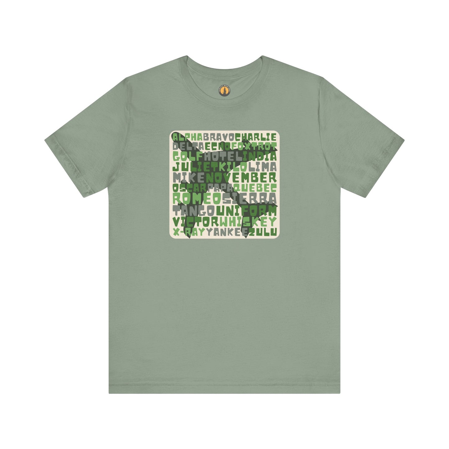 Green Alpha Bravo Charlie Tee