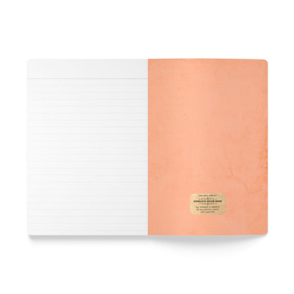 North America Vintage Map |  Softcover Travel Journal with Inside Illustrations