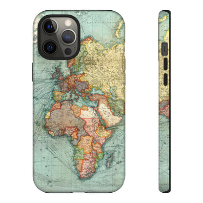 World Map iPhone Case