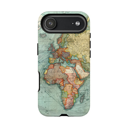 World Map iPhone Case