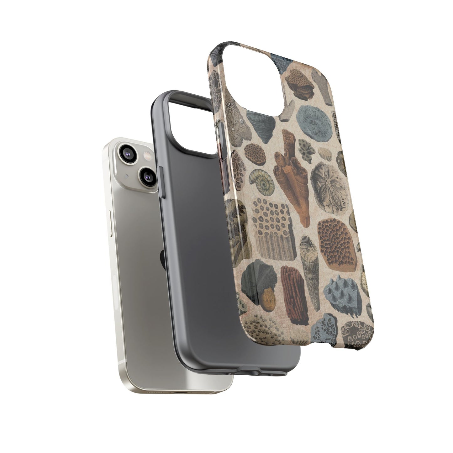 Fossils Antique Illustrations iPhone Case