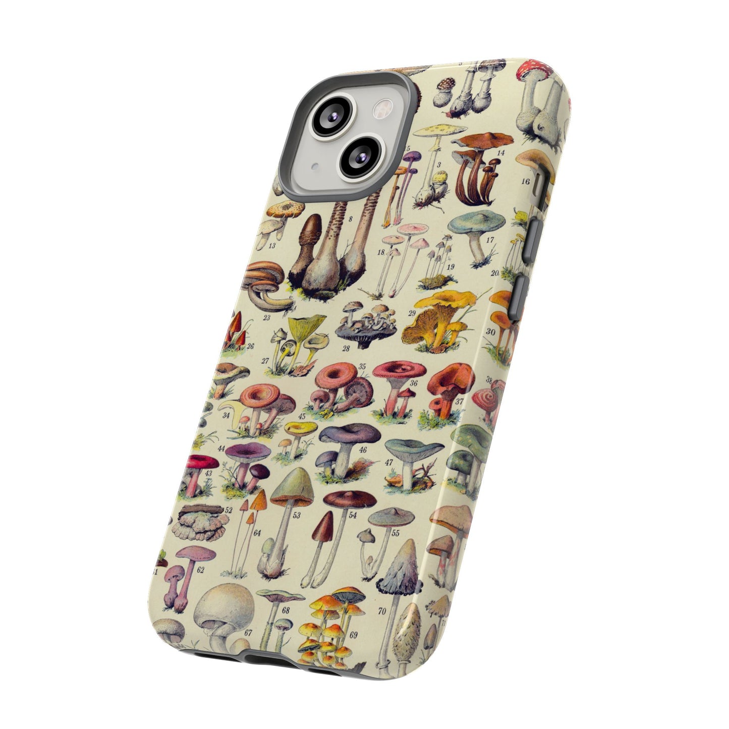 Antique Forager Fungi iPhone Case