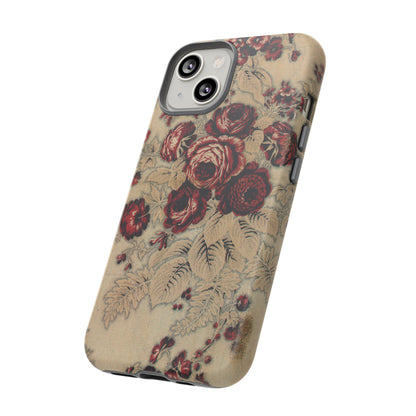 Red Roses Vintage iPhone Case