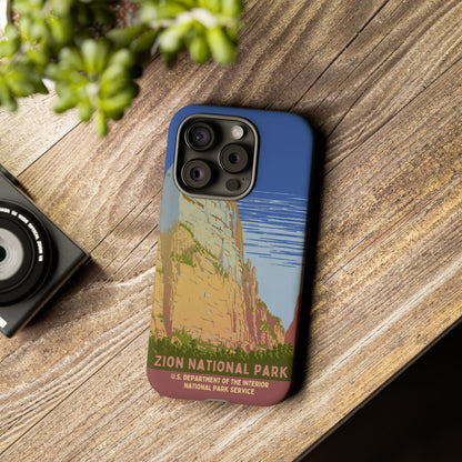 Zion National Park Retro iPhone Case