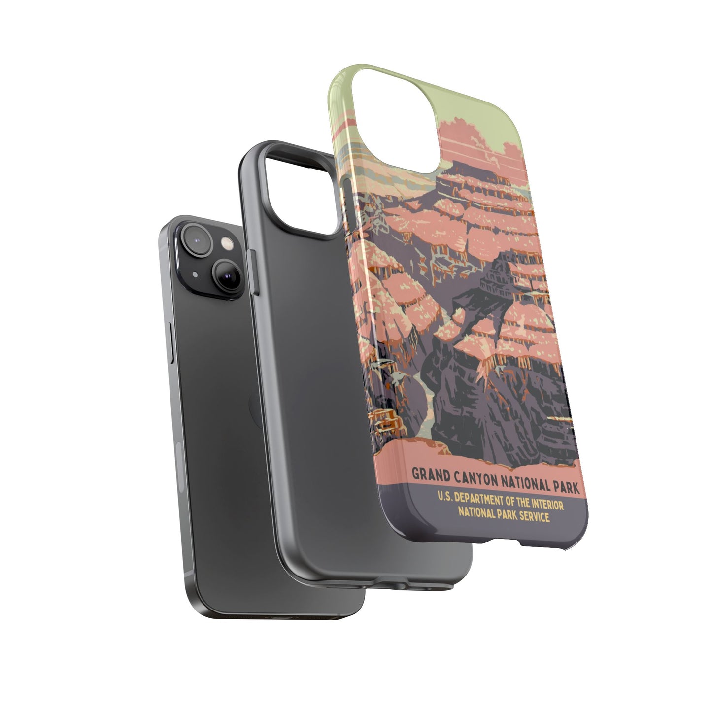Grand Canyon National Park Retro iPhone Case