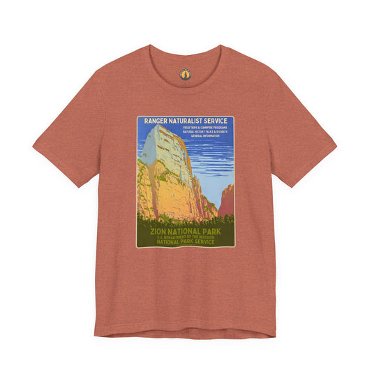 Zion National Park Vintage Poster Tee