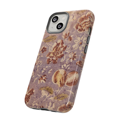 Vintage Lavender & Rose Fruit & Floral iPhone Case