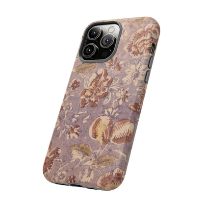 Vintage Lavender & Rose Fruit & Floral iPhone Case