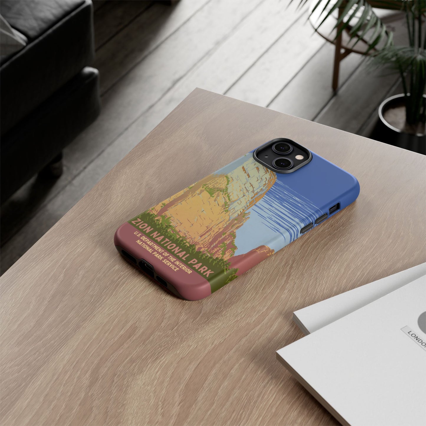Zion National Park Retro iPhone Case