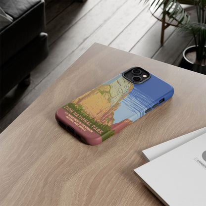 Zion National Park Retro iPhone Case