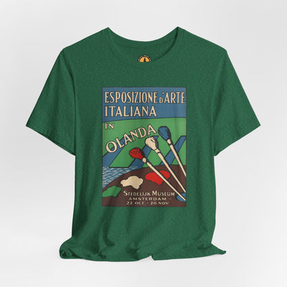 Amsterdam Art Exhibition Antique Poster Tee
