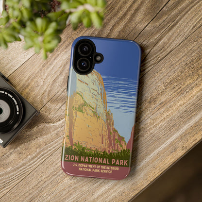 Zion National Park Retro iPhone Case