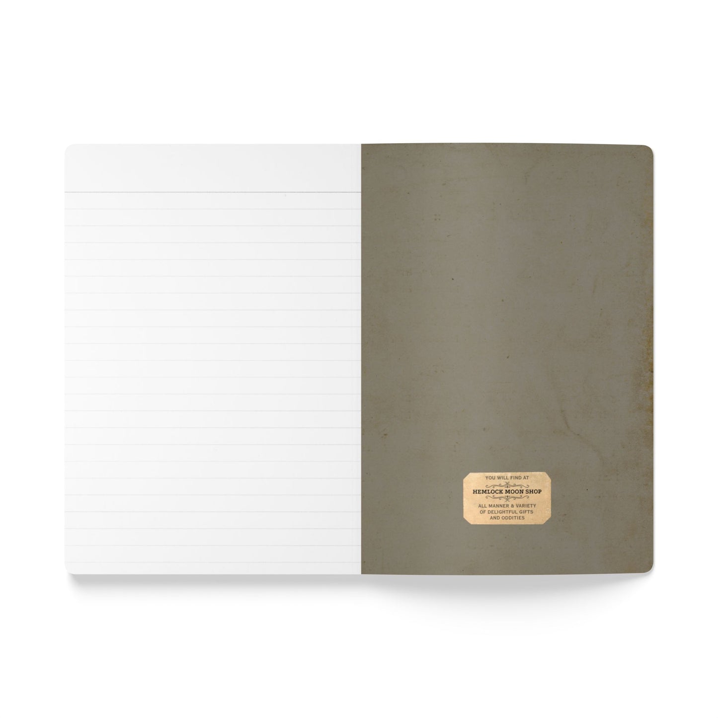 Fossils Vintage Brown Softcover Pocket Notebook