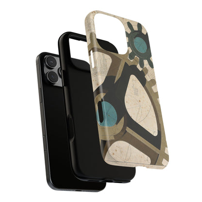 Antique Industrial Cog Wheels iPhone Case
