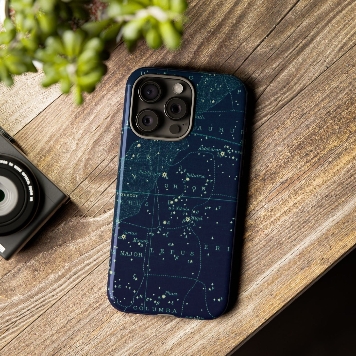 Stargazer Orion iPhone Case | Vintage Constellations Map