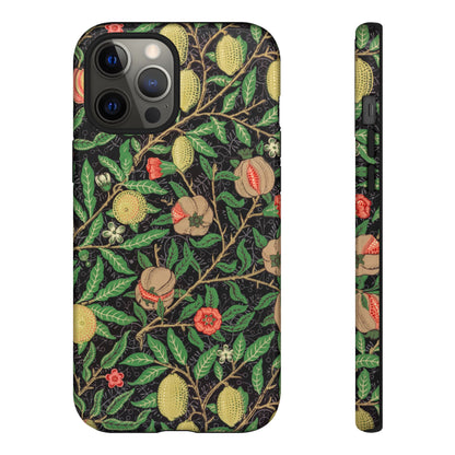 Pomegranate Pattern Antique Arts & Crafts iPhone Case