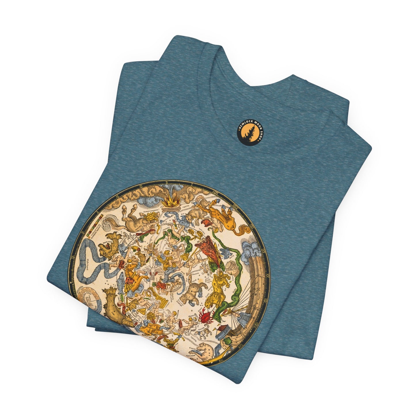 Constellations Antique Art Tee | Astronomicum Caesareum (1540)
