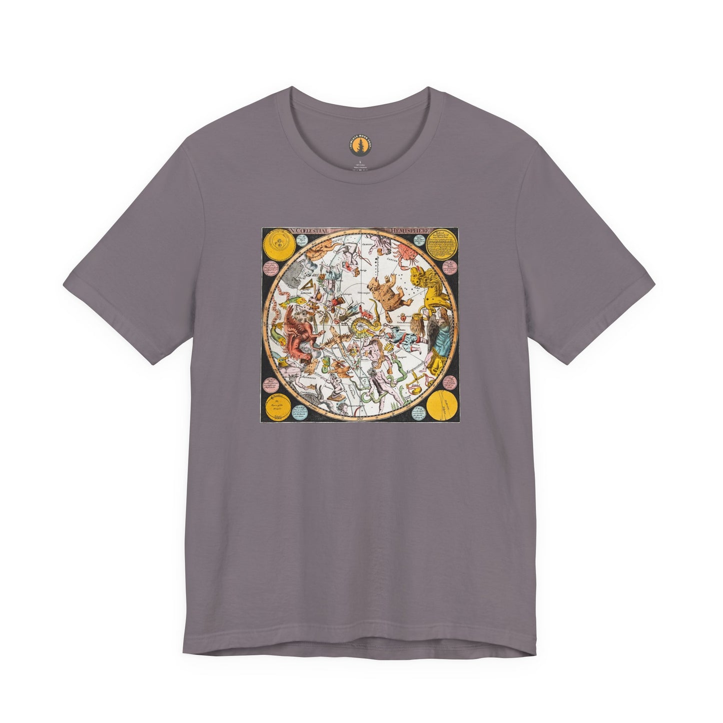 Constellations Vintage Star Map Tee