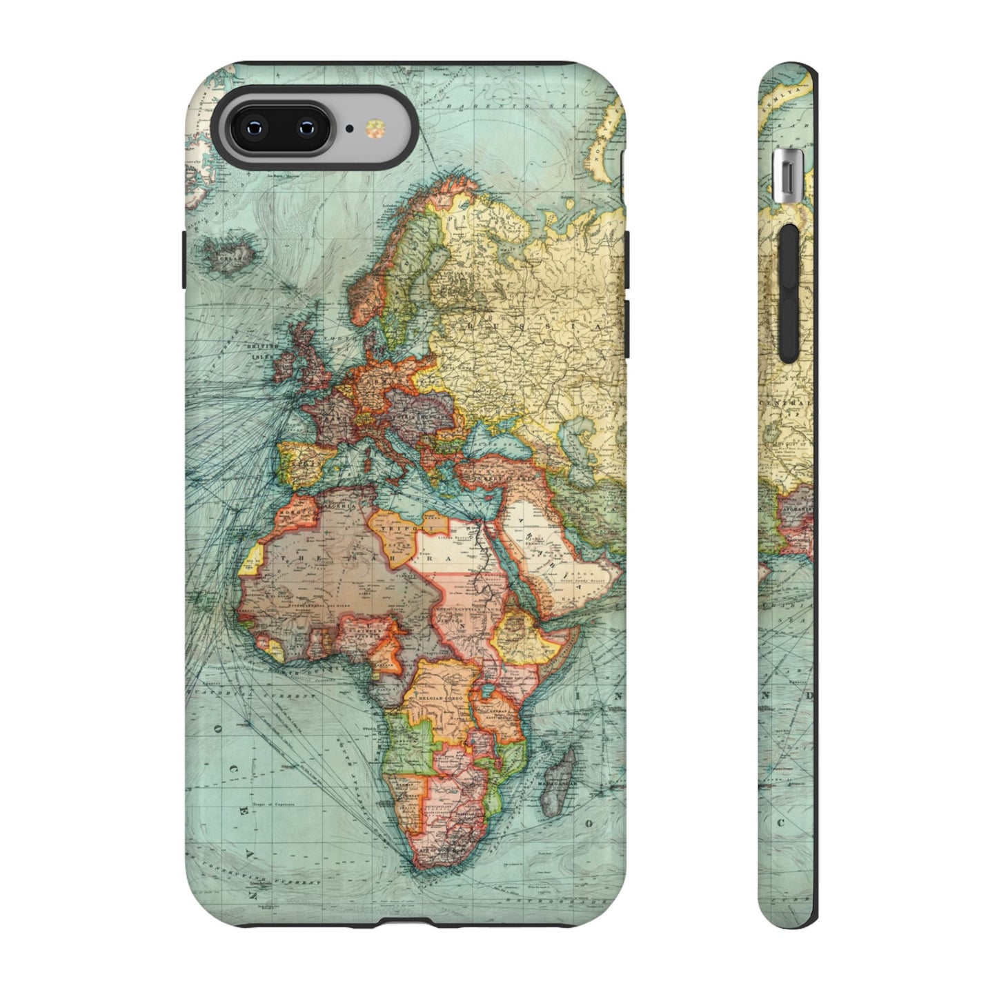 World Map iPhone Case