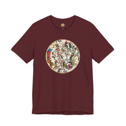 Southern Constellations Antique Map Tee