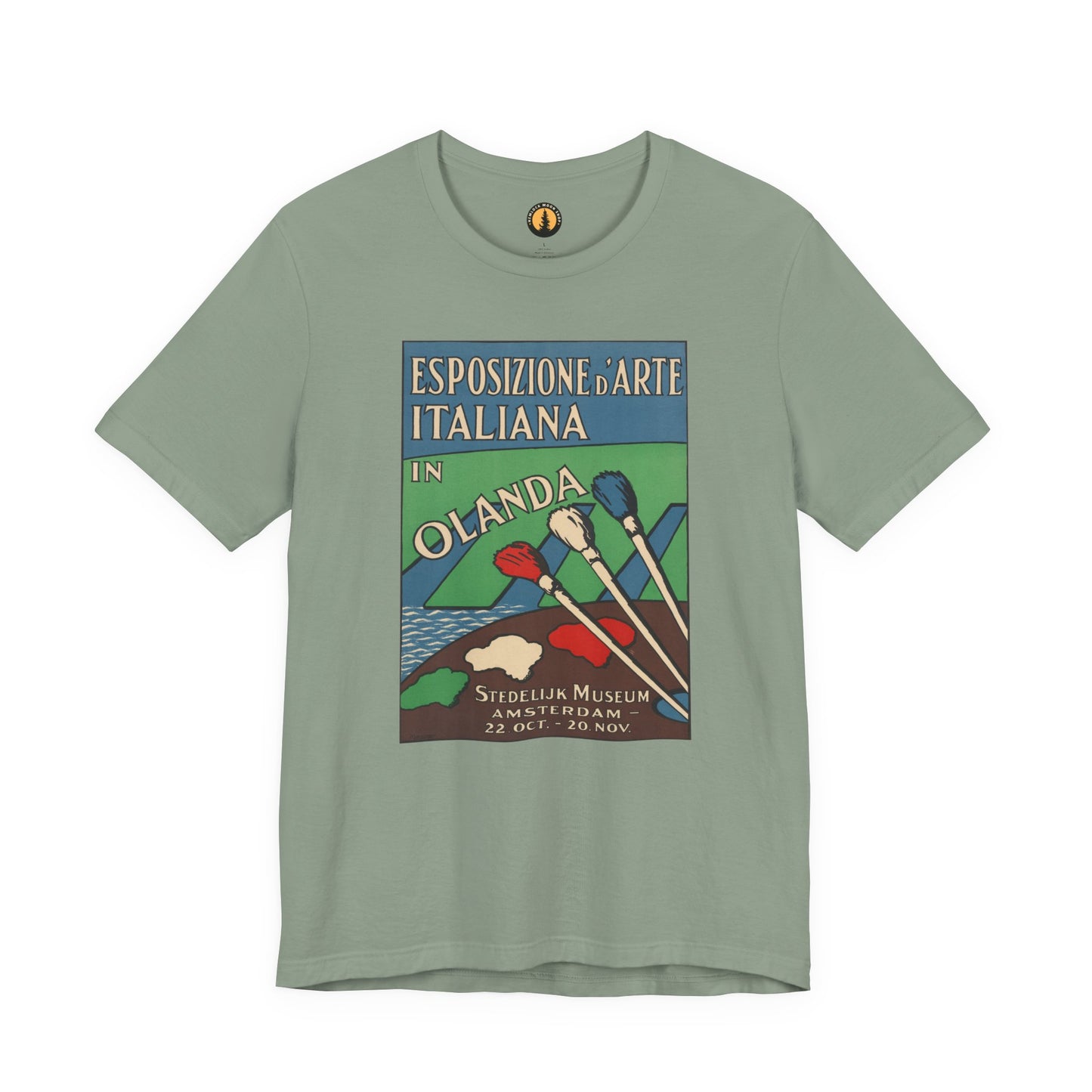 Amsterdam Art Exhibition Antique Poster Tee