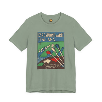 Amsterdam Art Exhibition Antique Poster Tee