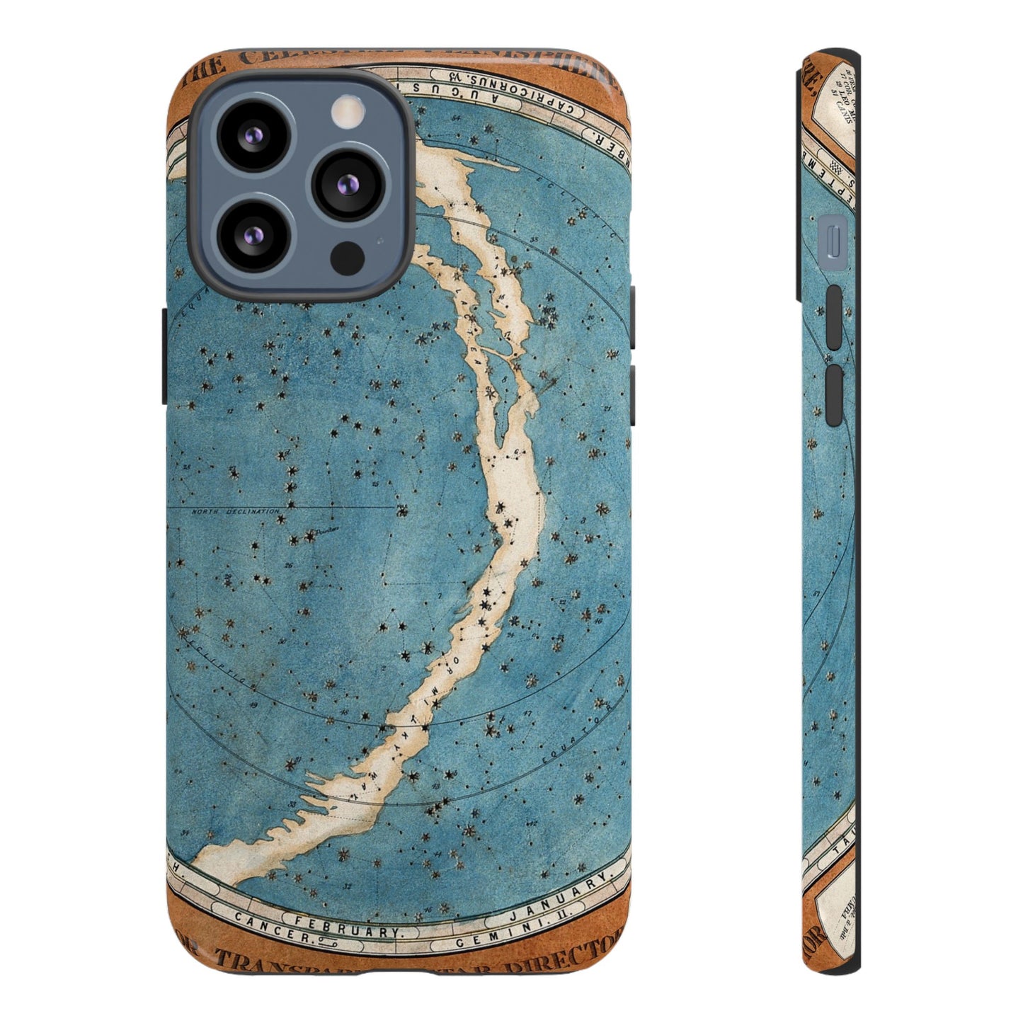 Vintage Star Map Celestial iPhone Case