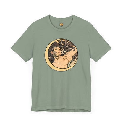 Alphonse Mucha Moon Tee