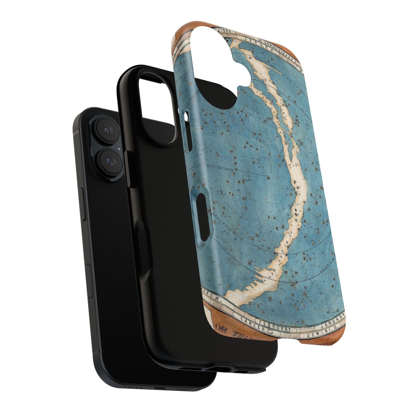 Vintage Star Map Celestial iPhone Case