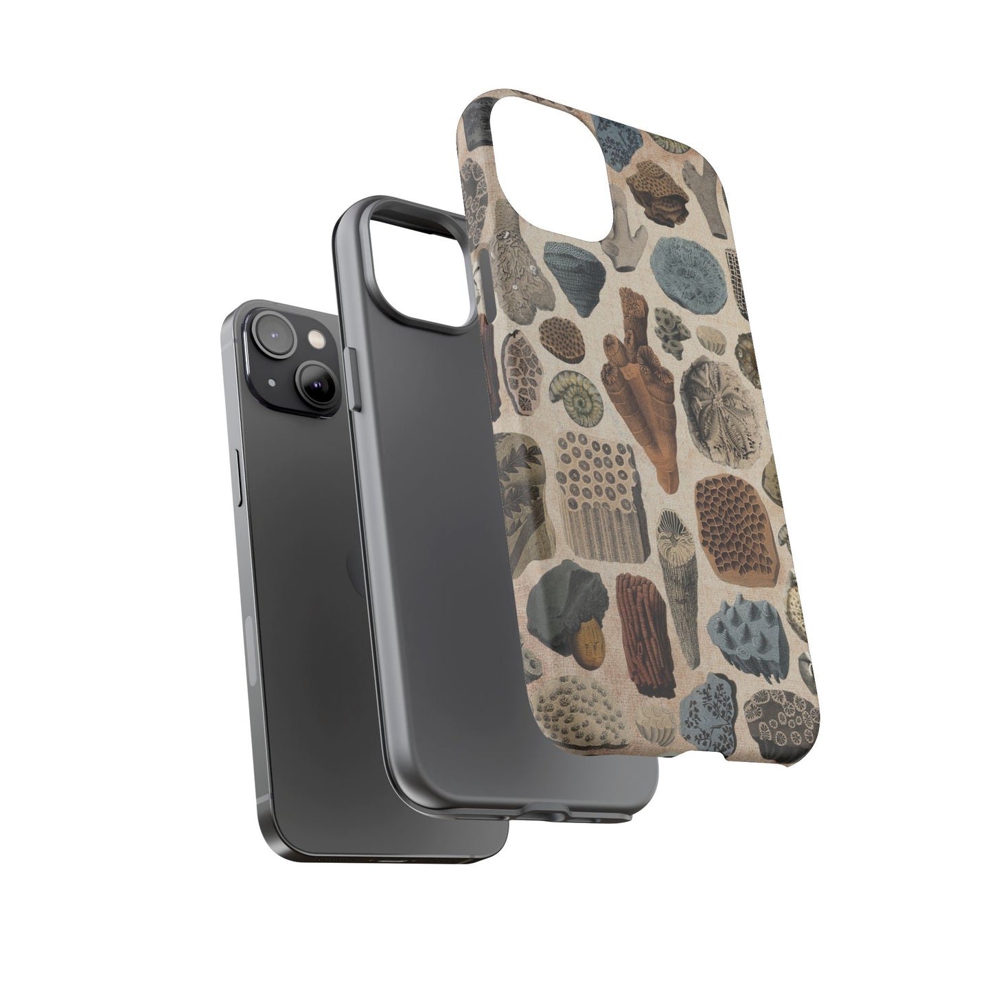 Fossils Antique Illustrations iPhone Case