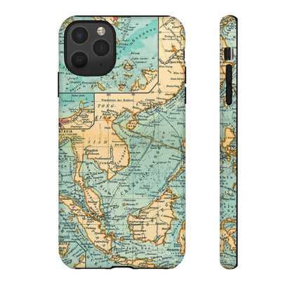 South China Sea Antique Map iPhone Case