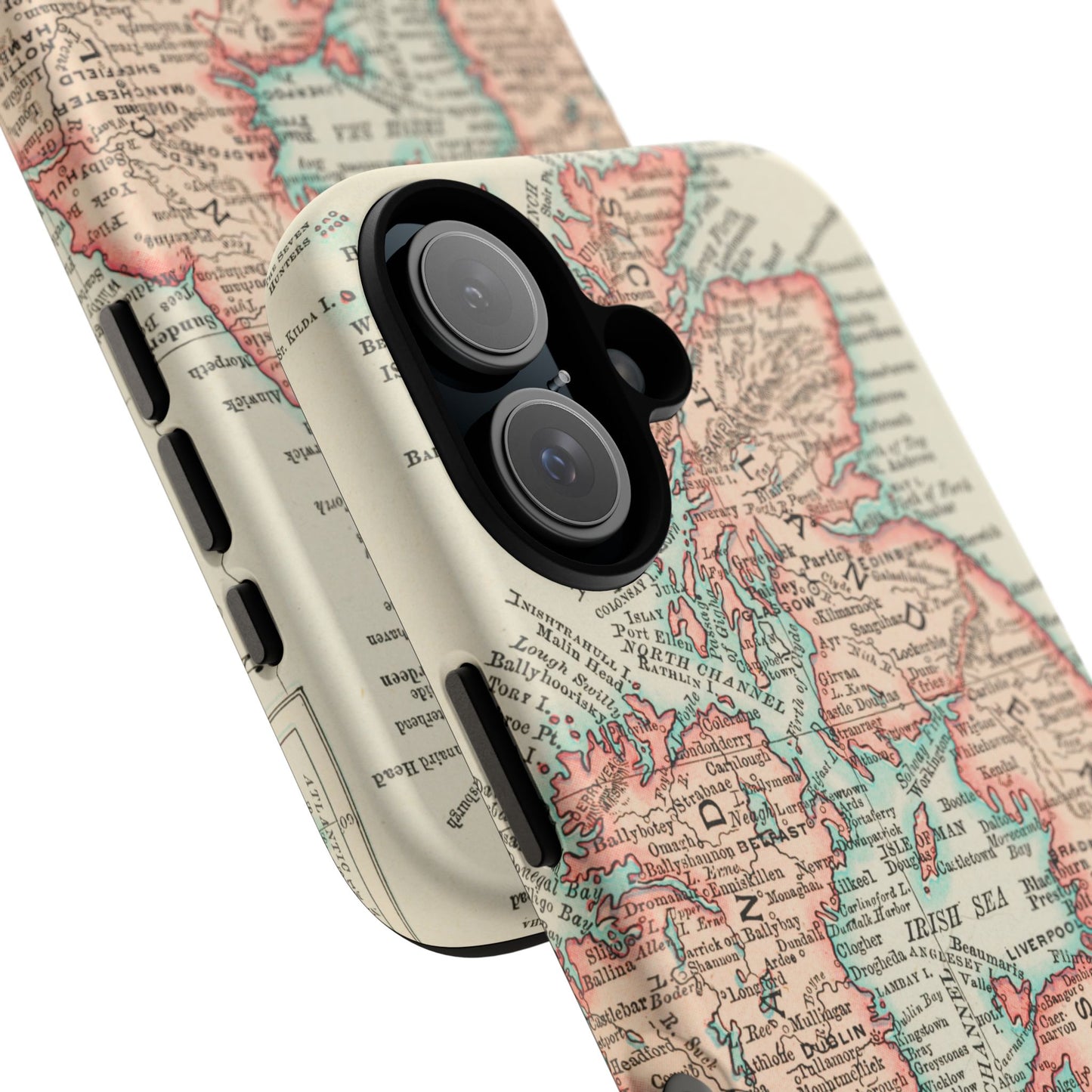 British Isles Vintage Map iPhone Case