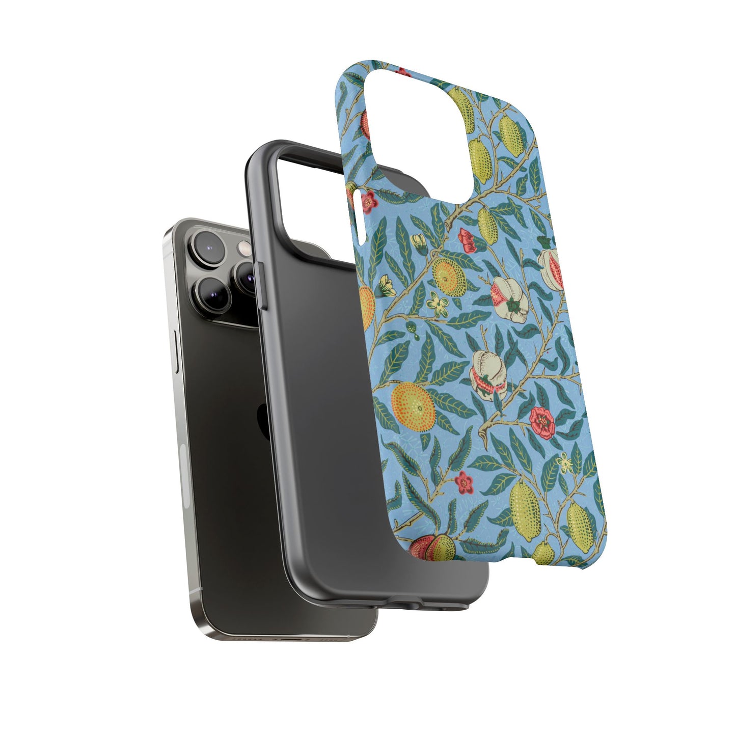 Four Fruits Antique Arts & Crafts iPhone Case