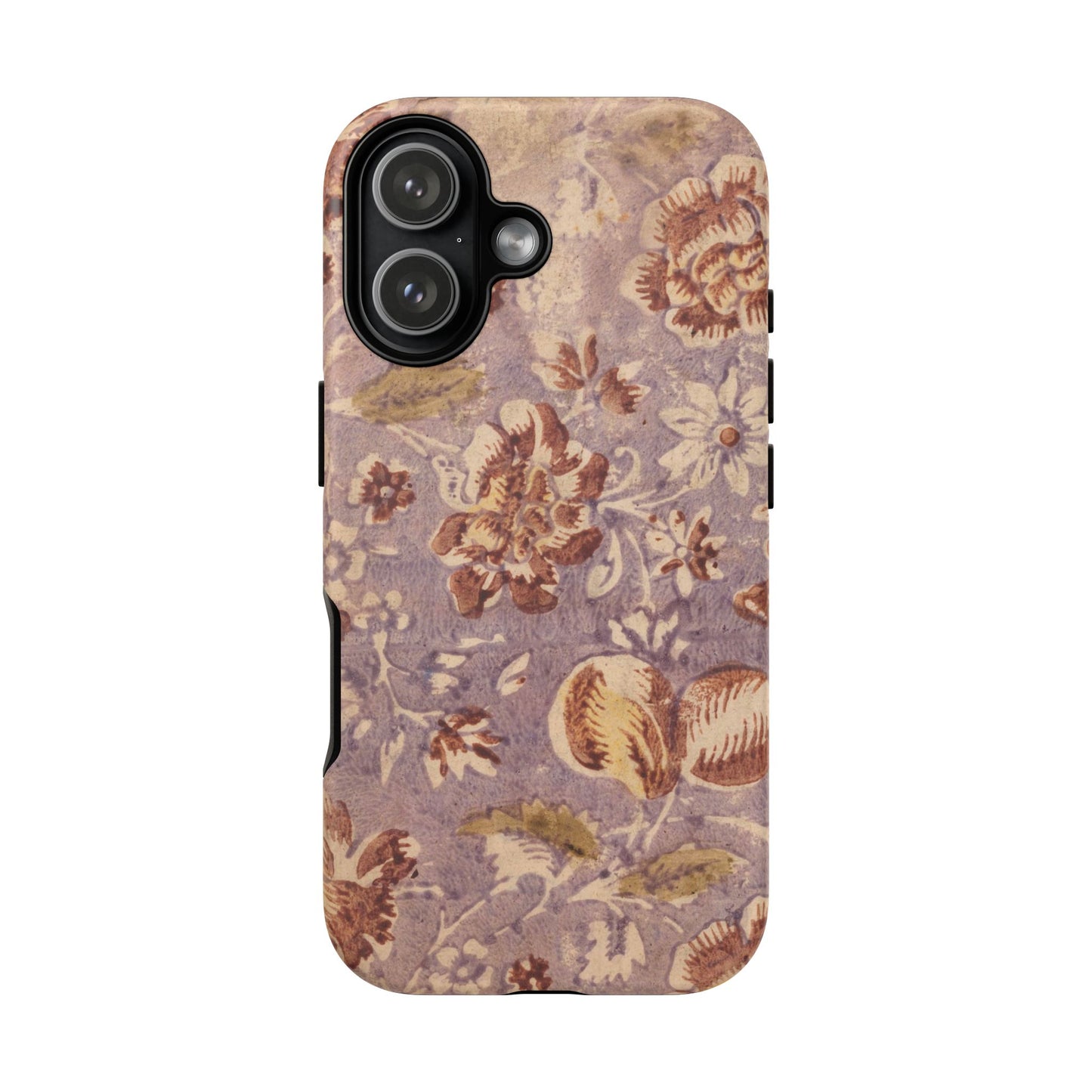 Vintage Lavender & Rose Fruit & Floral iPhone Case