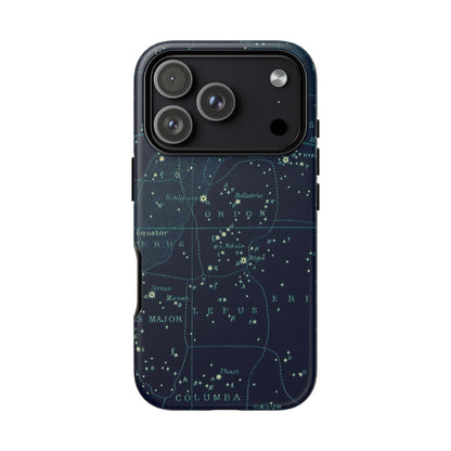 Stargazer Orion iPhone Case | Vintage Constellations Map