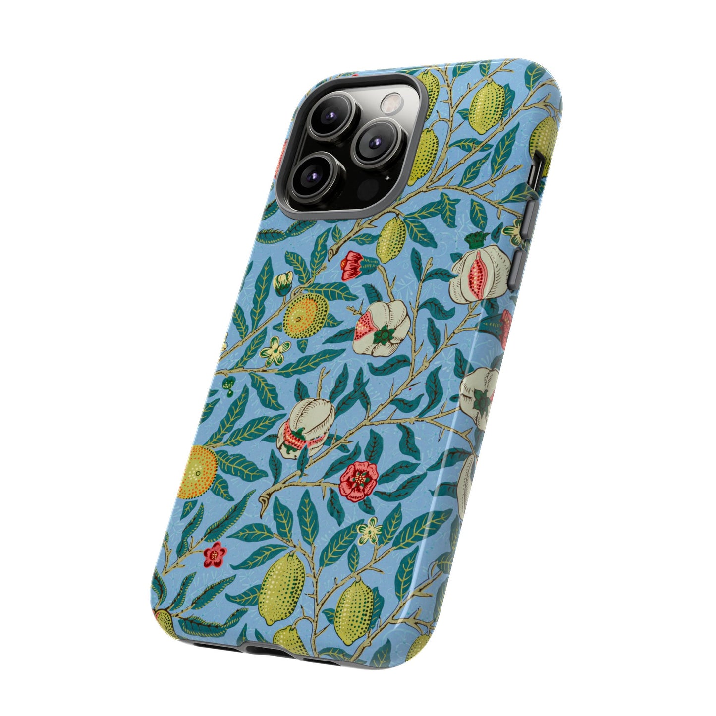 Four Fruits Antique Arts & Crafts iPhone Case