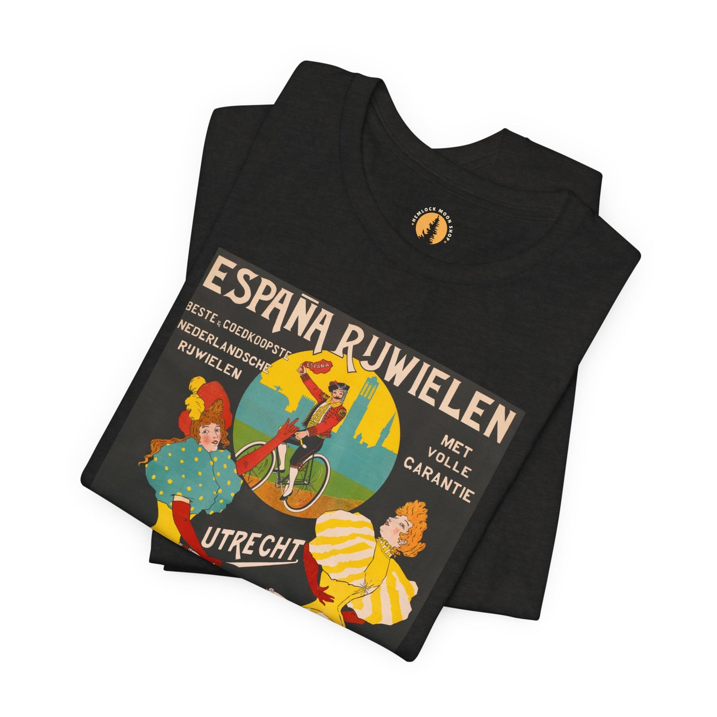 Retro Dutch Bicycle Tee | España Rijwielen Poster (1912)